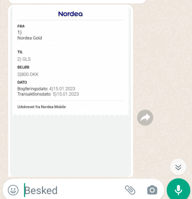 eksempel på sms forsøg phishing