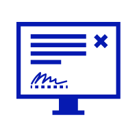 Digital signature of the recipient