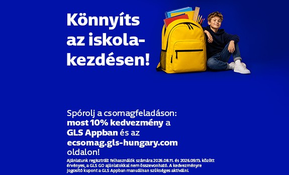 Küldj csomagot a GLS-sel!